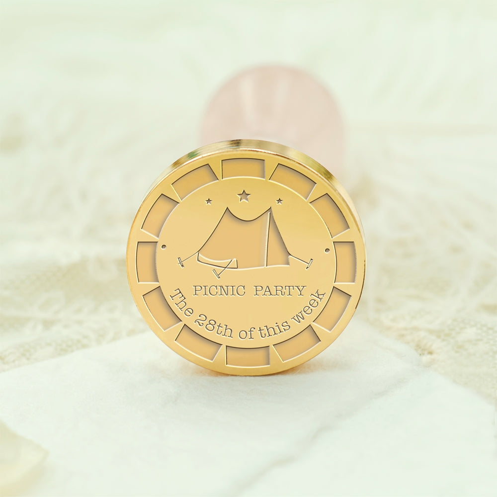 Birthday Bliss Custom Wax Seal Stamp - Style 13 13-3