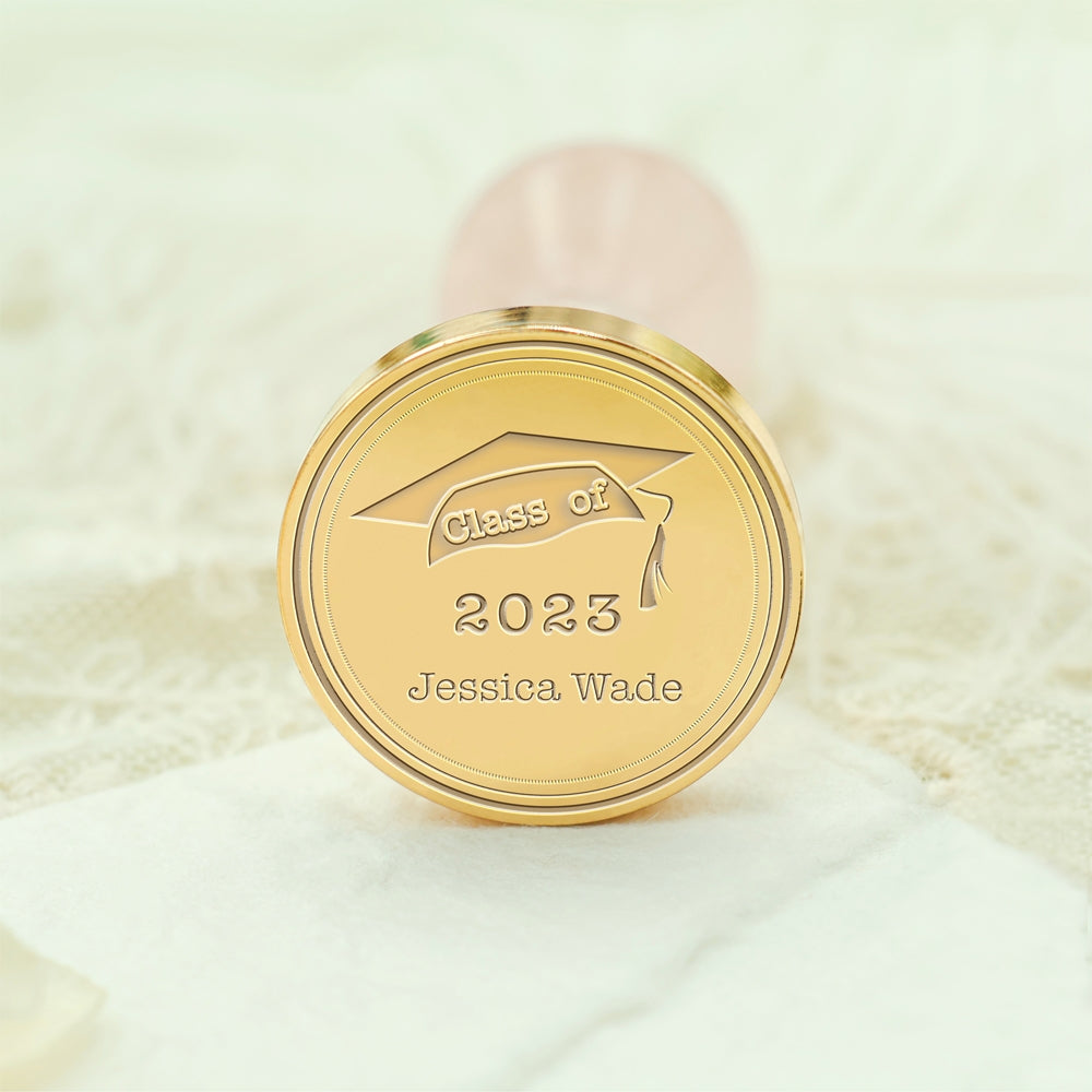 Happy Graduation Custom Wax Seal Stamp - Style 10 10-3