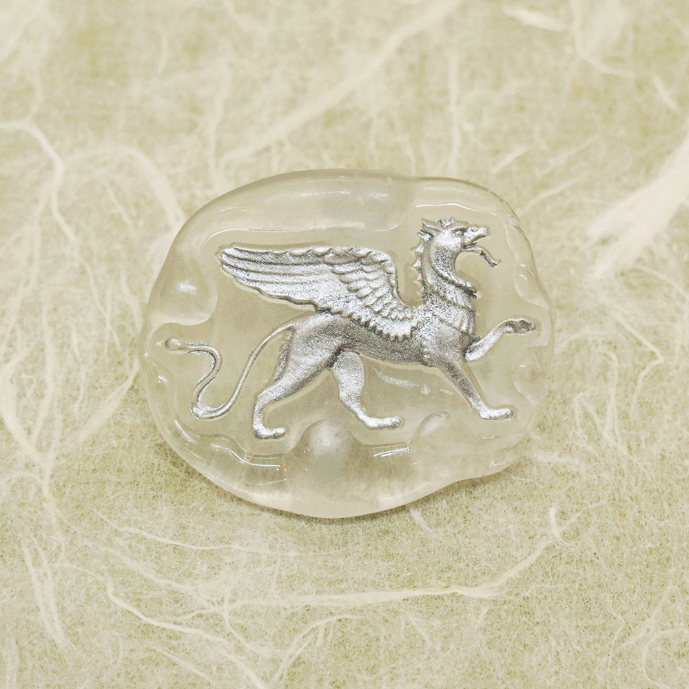 exquisite 3D relief griffin wax seal stamp from AMZ Deco.c